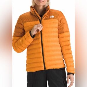 The North Face Men's Vibrant Orange Puffer Jacket